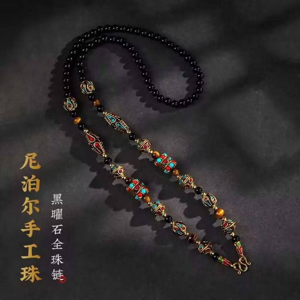 

Новинка 2025, тайский ремешок-цепочка Будды, богемное ожерелье с пряжкой для тяжелой промышленности, подарок для друзей