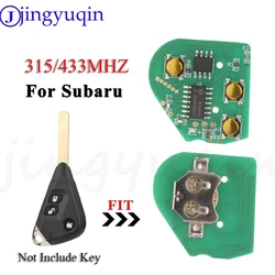 jingyuqin Remote Car Key Board Fob 315Mhz 433MHZ For Subaru Liberty Impreza Forester Outback B13 2005-2009 Ranger Replacement