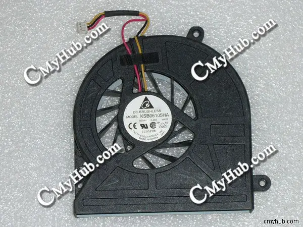 Ventilador de refrigeración para TOSHIBA SATELLITE C655 V000210960 6033B0022801-A02 conector de 3 cables y 3 pines KSB06105HA -AH22 ventilador de refrigeración
