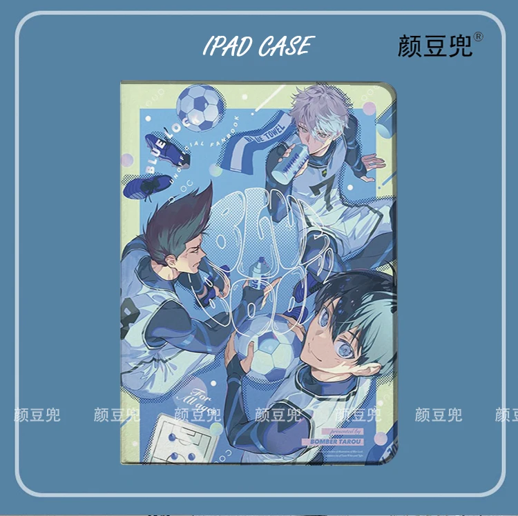 BLUE LOCK Anime Isagi Yoichi For iPad 10.2 9th Mini 6 5 4 Case Luxury Silicone For iPad Air 4 5 6 iPad Pro 11 12.9 13 inch Case