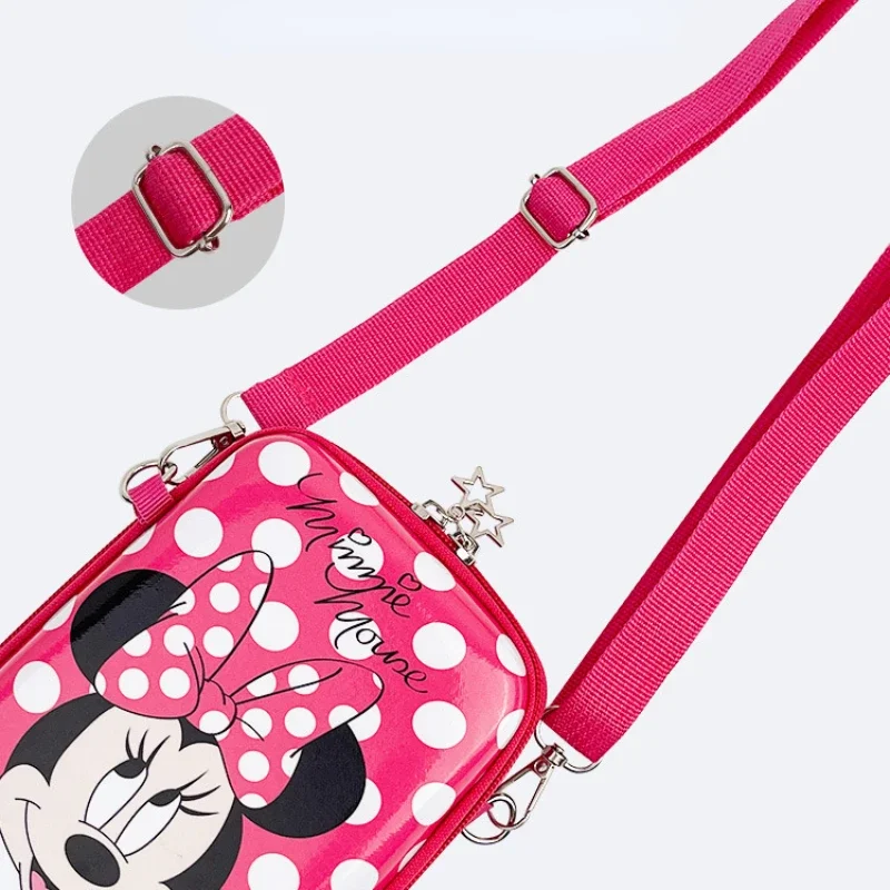 Disney New Children\'s One Shoulder Crossbody Bag Luxury Brand Cartoon Children\'s Bag Large Capacity Children\'s Zero Wallet