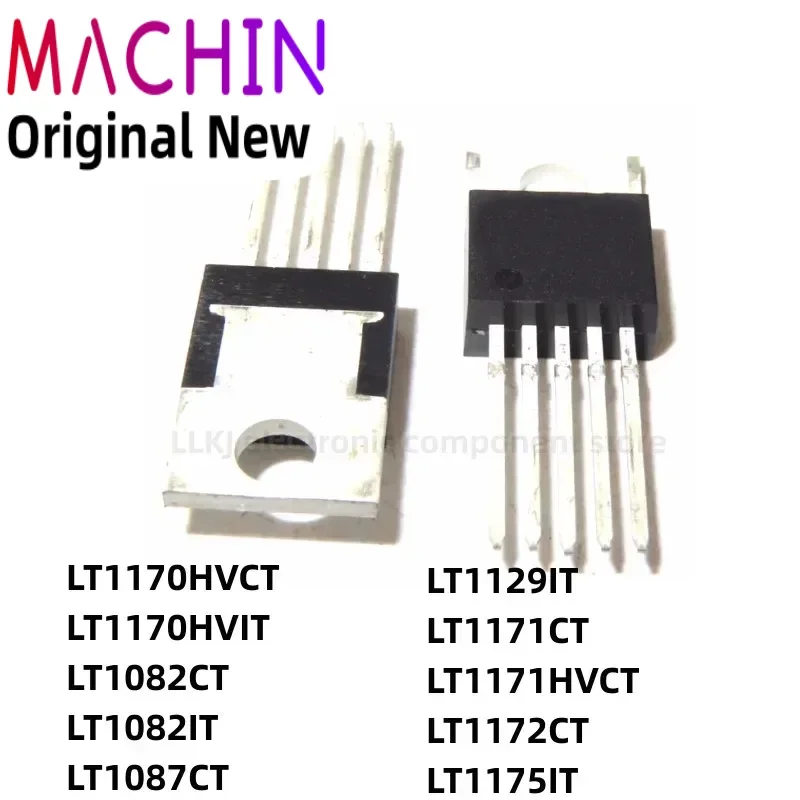 1pcs LT1170HVCT LT1170HVIT LT1082CT LT1082IT LT1087CT LT1129IT LT1171CT LT1171HVCT LT1172CT LT1175IT TO220-5 MOS FET TO-220-5.