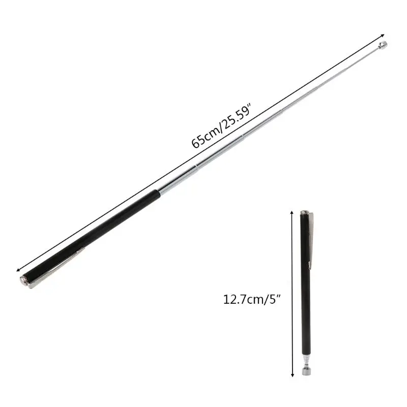 

Mini Portable Telescopic Magnet Magnetic Pen Extendable Pick Up Stick Rod Handhe