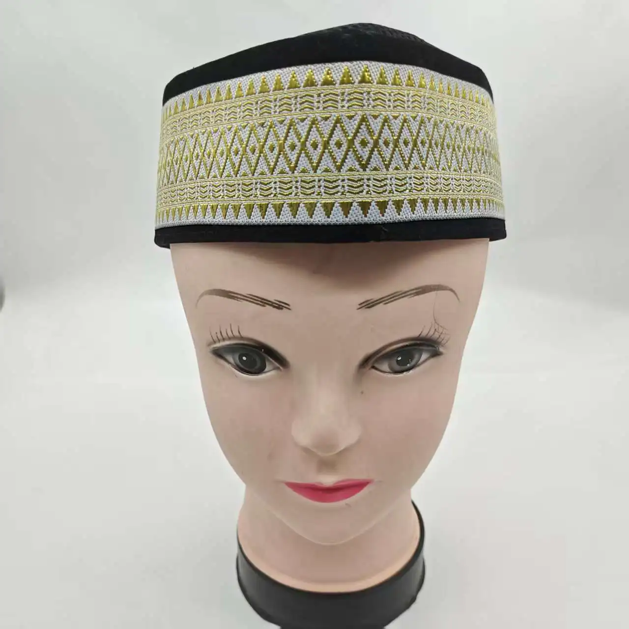 Free Shipping Malaysian Boat Caps For Men Clothing Muslim Hat Turkey Tax Kipa Kufi Saudi Islamic Prayer Luxury Summer Mesh 03618