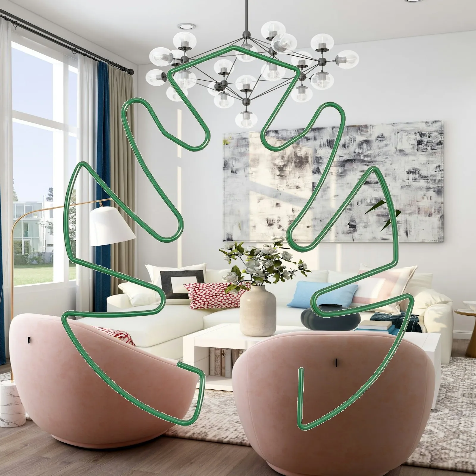 Wire Plant Support Frame Slim Circular Plant Support Frame Decorative Outdoor for Balconies, Patios