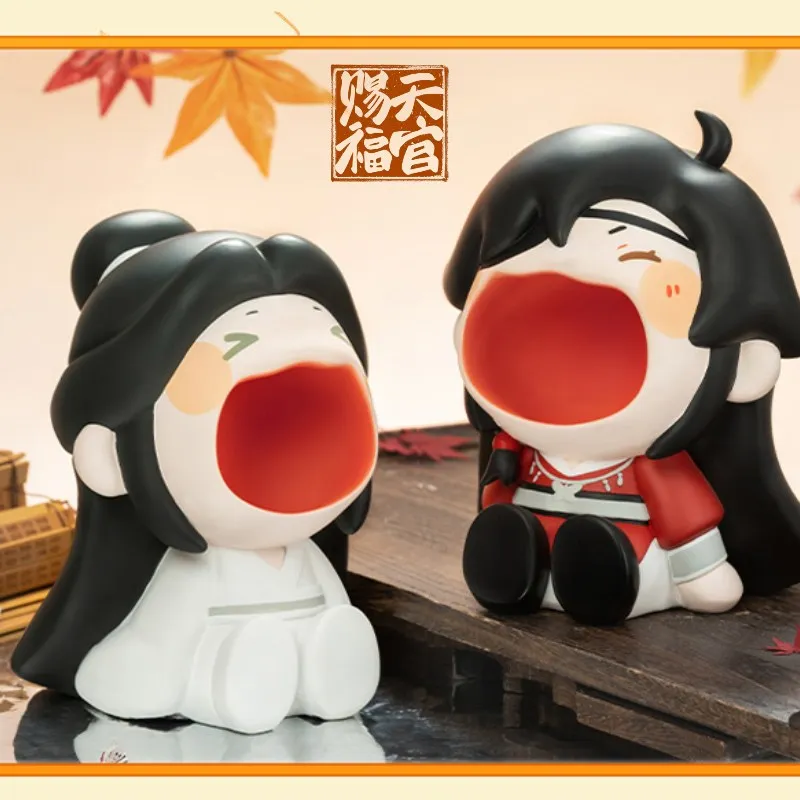 

Anime Tian Guan Ci Fu TGCF Hua Cheng Xie Lian Open Mouth Desktop Storage Ornaments Official Cosplay Props C