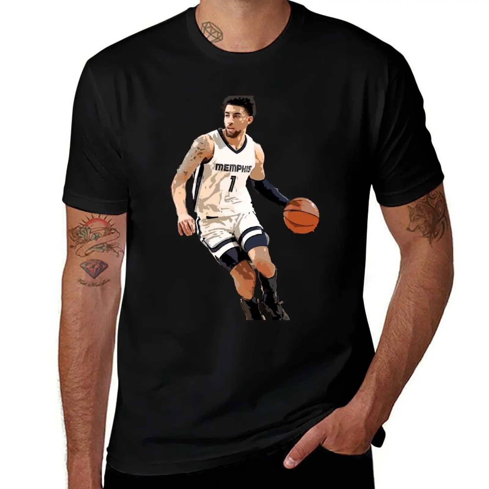 

Scotty Pippen Jr. T-Shirt Work Wear Short Sleeve T-Shirt
