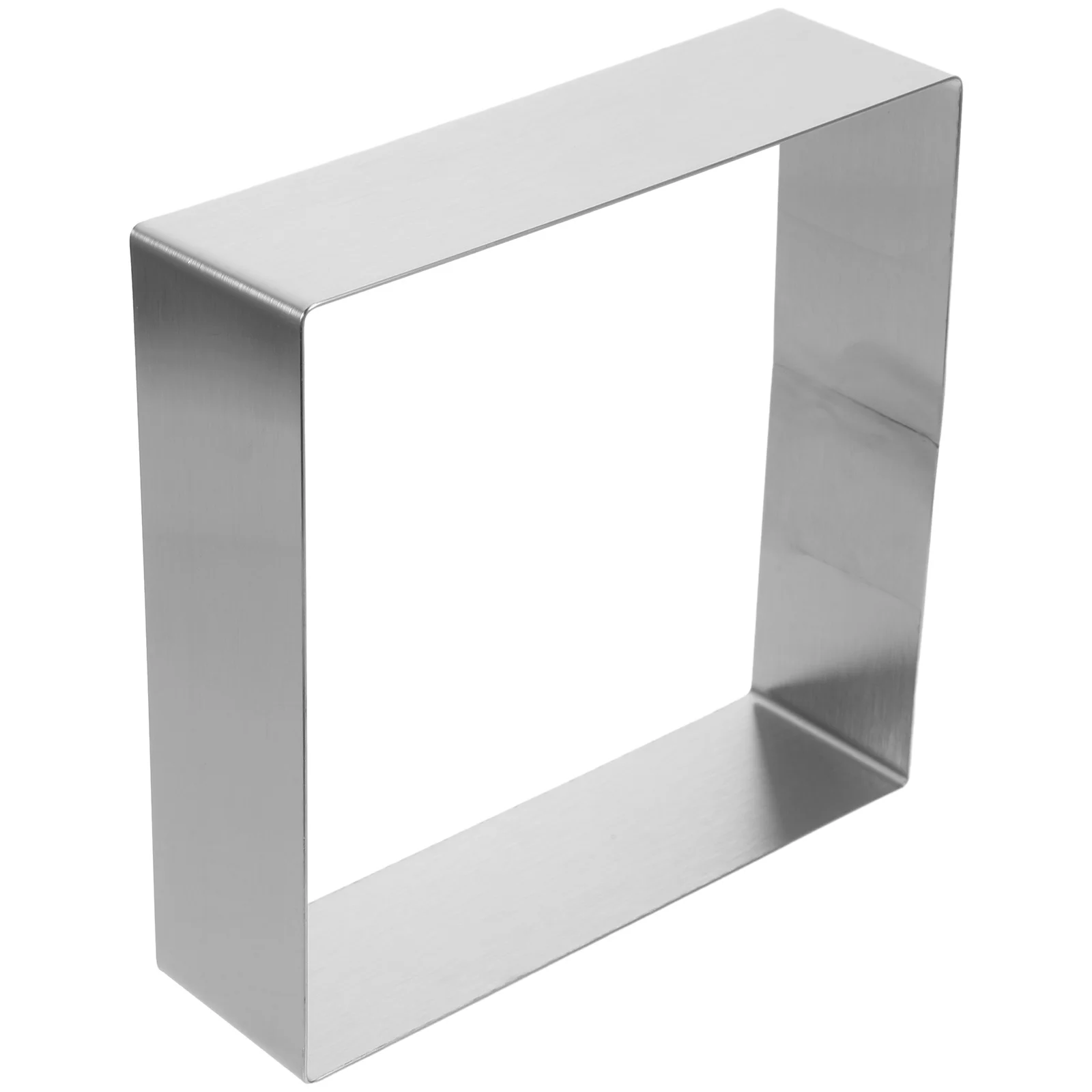 

Stainless Steel Square Mousse Cake Inch Non-Stick Cutter for Baking DIY Pastry Cookie Fondant Mould Cake