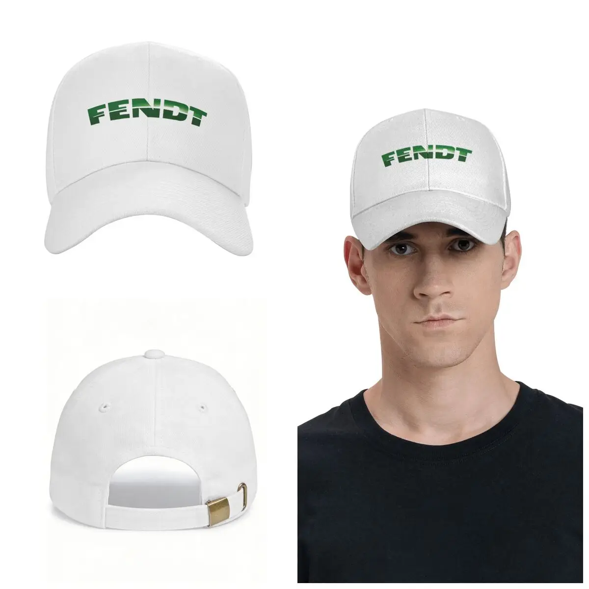 Fendt German Tractors Cap Fashion Casual Baseball Caps Adjustable Hat Unisex Baseball Hats Customizable Polychromatic