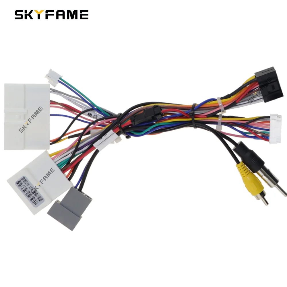 SKYFAME Auto Verdrahtung Kabel Adapter Canbus box Für ALTIMA TEANA Qashqai Tiida Kicks Sylphy Murano DECODER linie