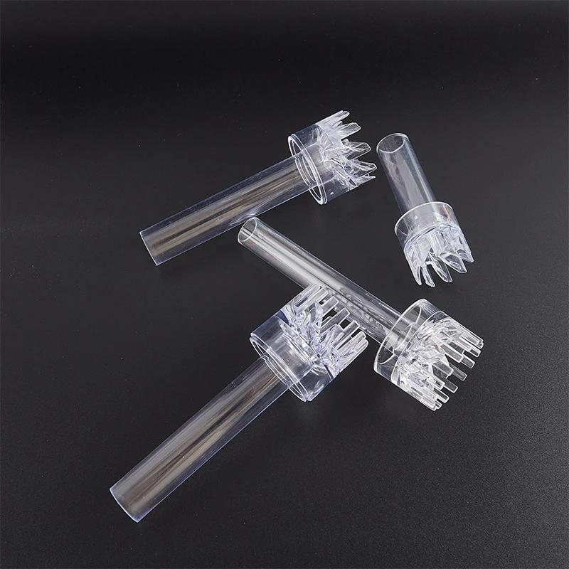 Aquarium Skimmer Acrylic Lily Pipe Spin Surface Inflow Water Plant Filter