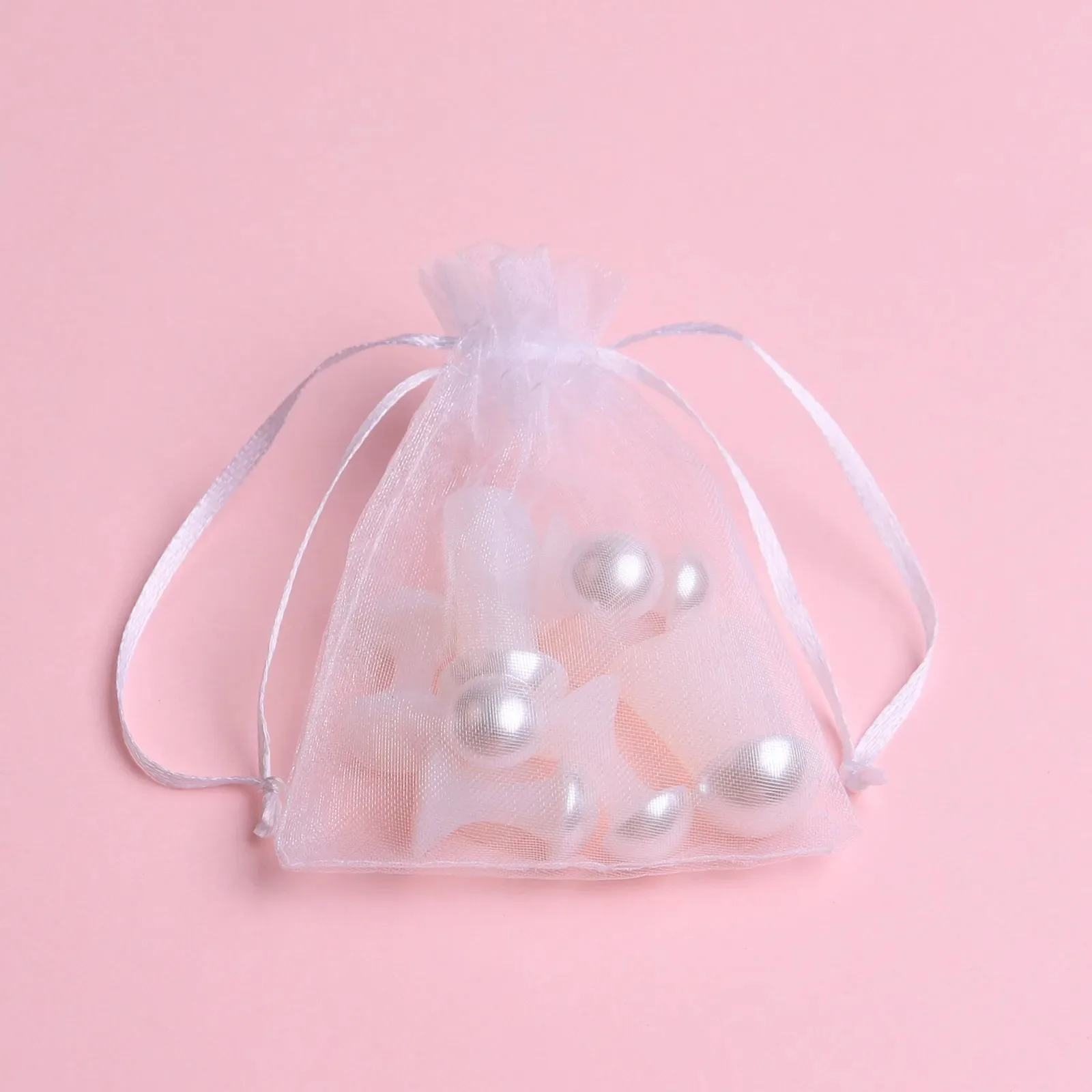 Separatore per dita dei piedi in silicone morbido con perle bianche da 8 pezzi per smalto, set di distanziatori per dita dei piedi per applicare lo smalto e ripara le unghie