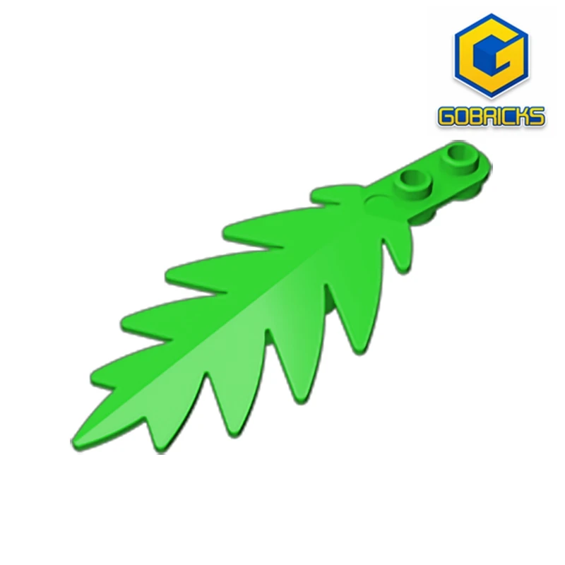 MOC DIY GDS-1440 Plant, Tree Palm Leaf Small 8 x 3 compatible with lego 6148 children\'s toys Assembles Building Blocks Technical