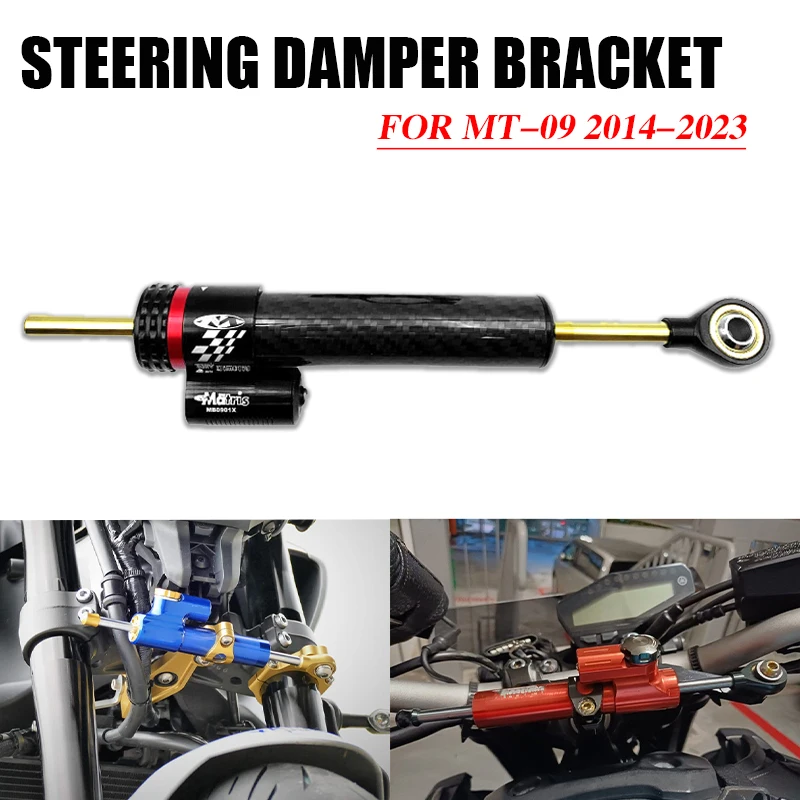 

Motorcycle Steering Damper Bracket Stabilizer Support For YAMAHA MT-09 FZ-09 FZ09 2014-2020 MT-09 SP 2021-2023 Shock Absorber