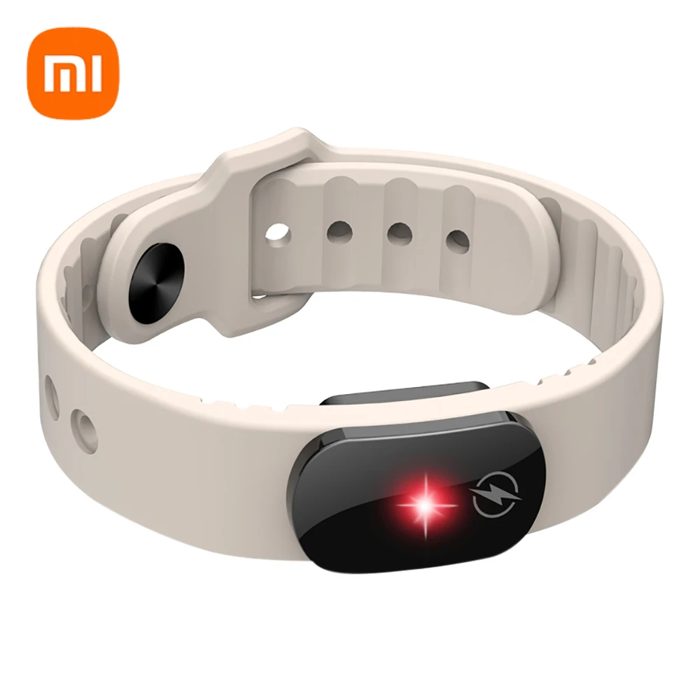 Xiaomi новый антистатический силиконовый браслет M12-SE для мужчин и женщин, модный водонепроницаемый регулируемый зимний статический браслет для человеческого тела, подарок