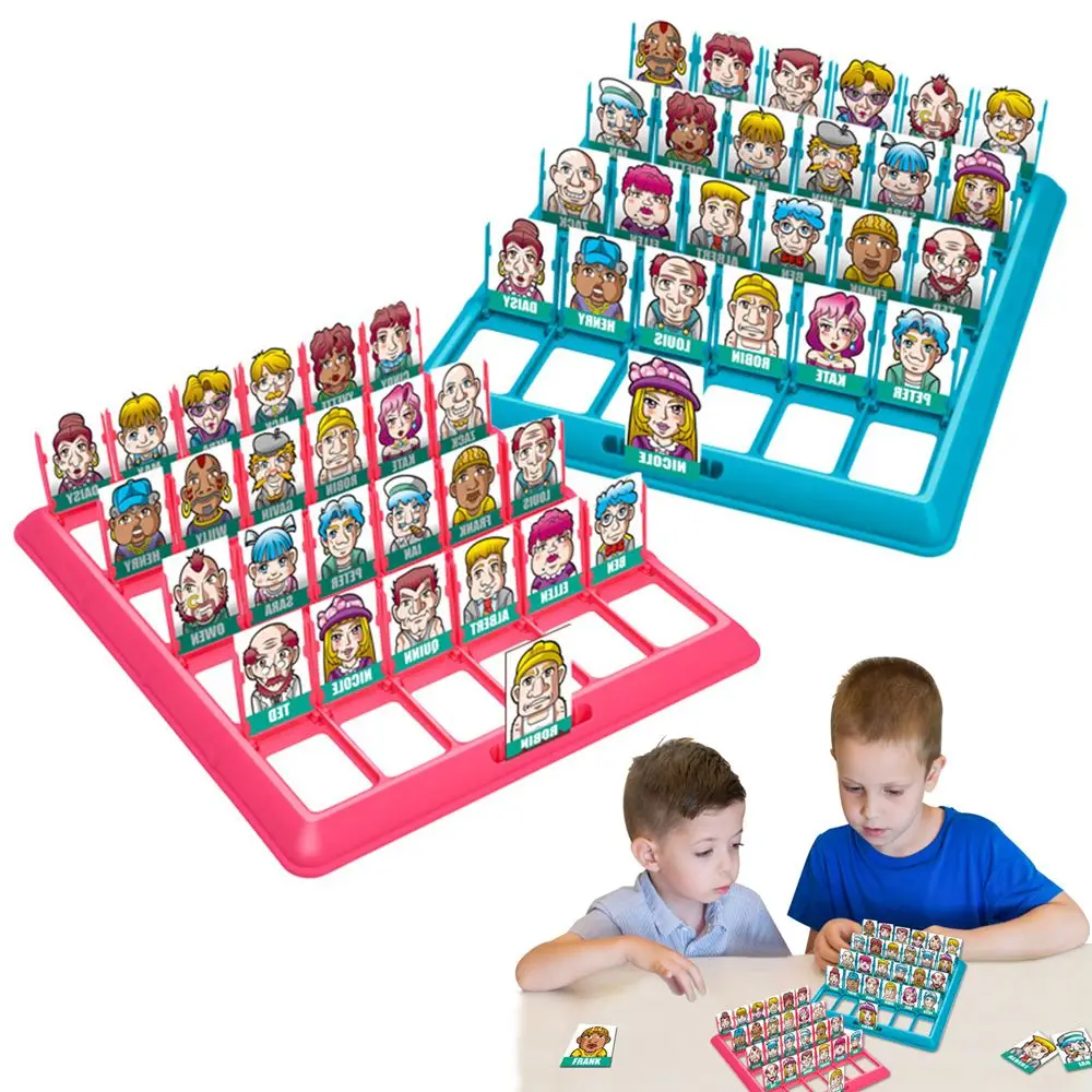 Leisure Time Chess and Card Party Parent-child Interactive Who Is It Board Game Family Gues sing  Games Gift Puzzle Toys