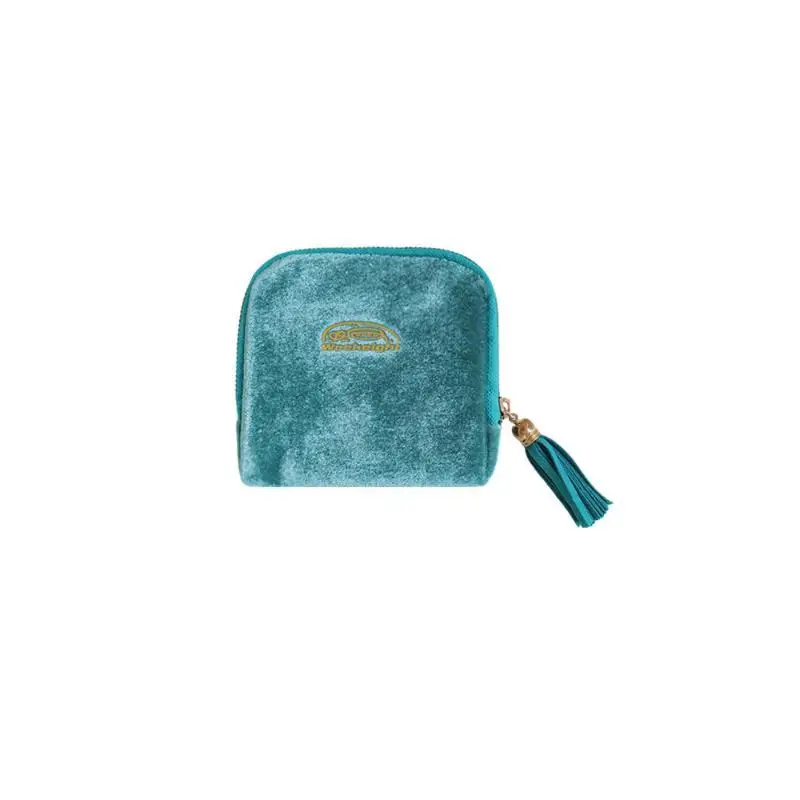Tragbare Samt-Schmuckgeschenktasche Luxuriöser Mehrschichtiger Reisebeutel 1 Stück für Armband- und Halskettenverpackung – Detail 4