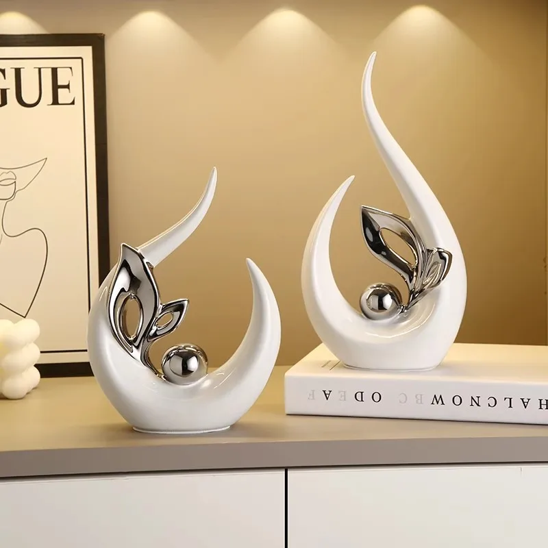 

Creative ceramic soft decoration home furnishing living room wine cabinet TV cabinet decoration light luxury entrance desktop