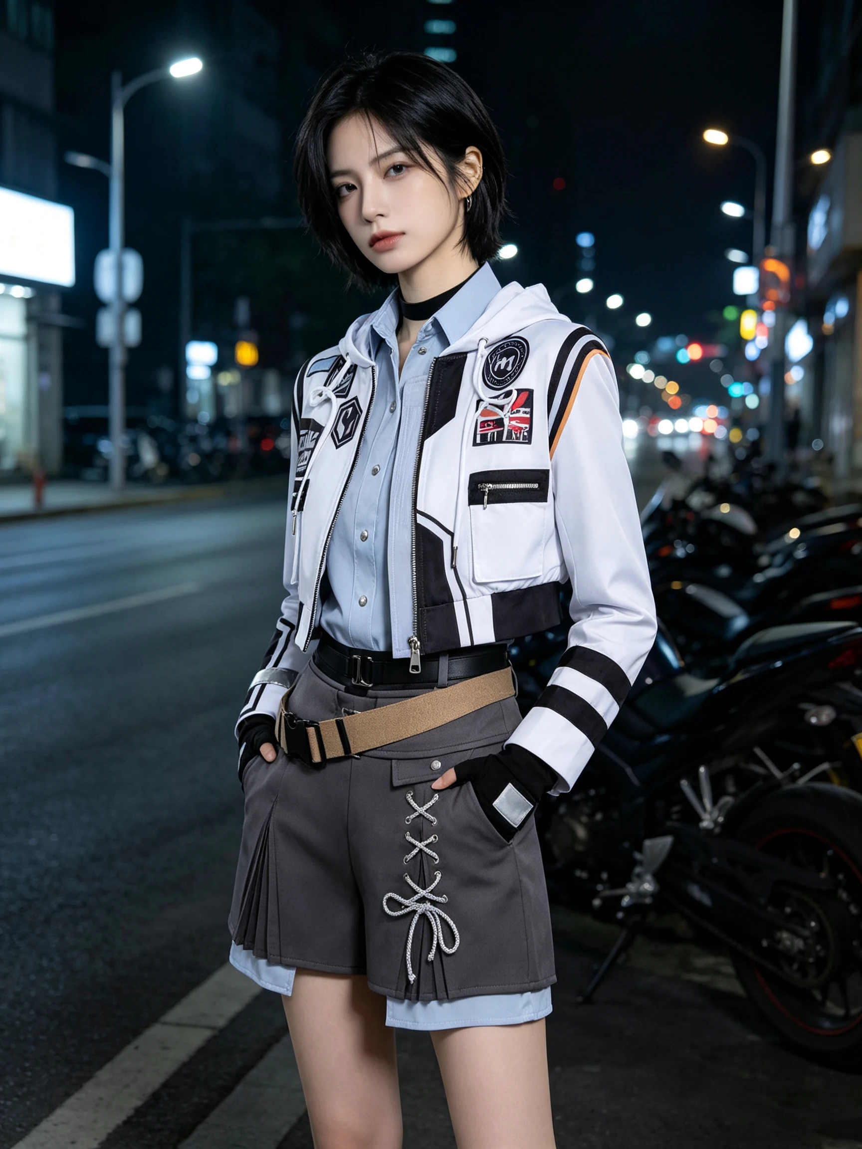Love And Deepspace Caleb Cosplay Costume Silent Protocol Apple Birthday Daily Jacket Motorcycle Suit for Halloween Anime Rolepla