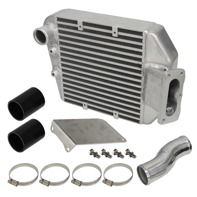 Upgrade Top Mount Ladeluft kühler passt für Toyota Land Cruiser 4,2 Serie 1hd-t hdj80 1hz Motor 1990 l 6cyl Turbo Diesel 2009-2012