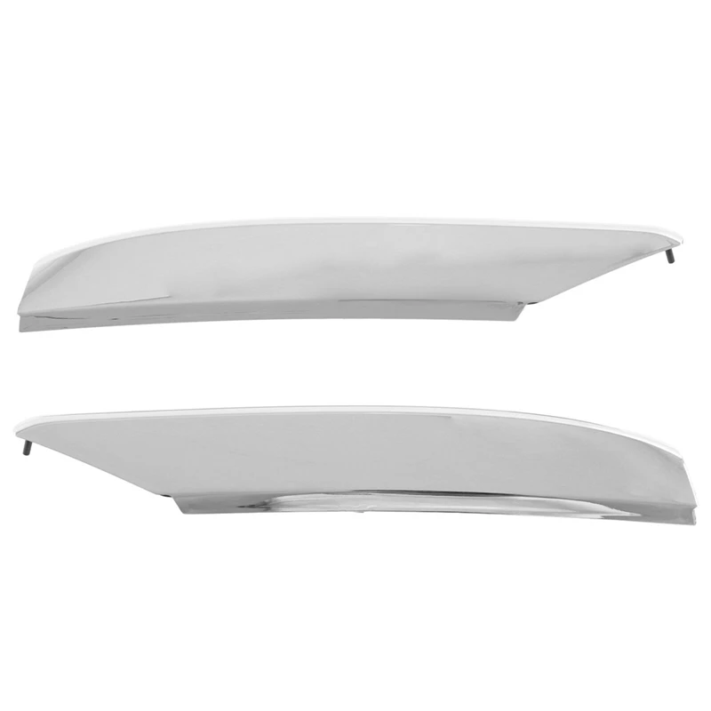 Car Front Bumper Side Cover Trim Silver Front Bumper Cover Trim Fit For Maserati Quattroporte 2017-2022 673007201