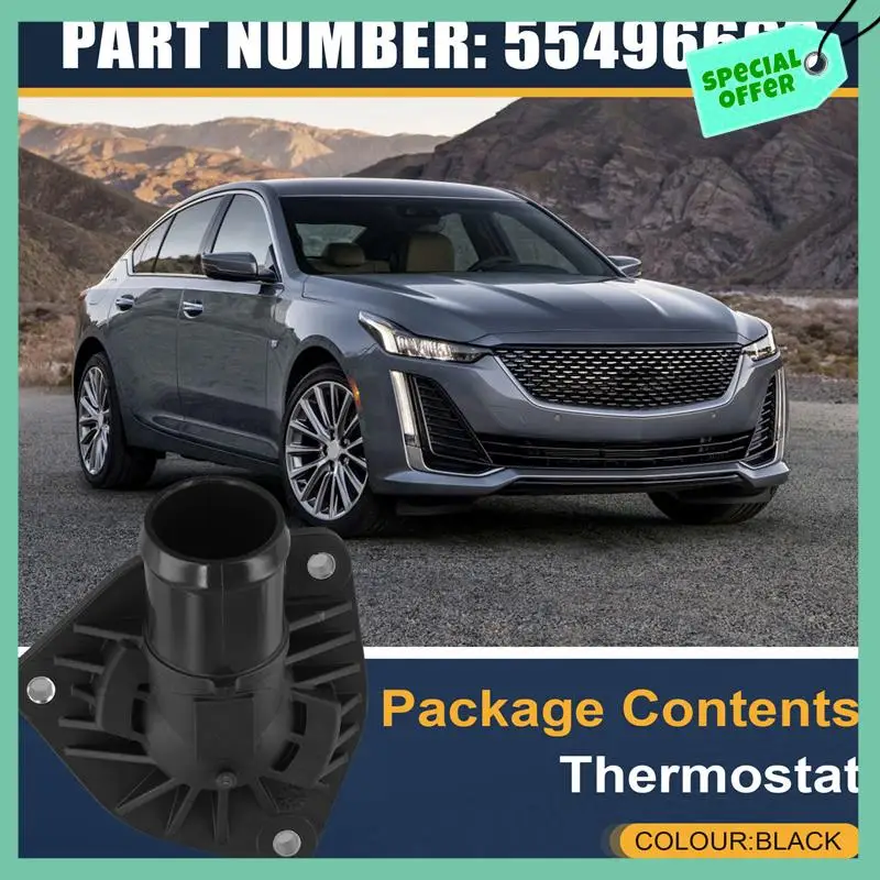 

A03G-Car Cooling System Engine Coolant Thermostat For Cadillac Buick 55496663 New High Quality Car Accessories