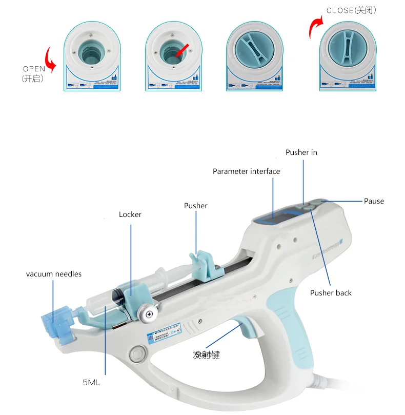 2024 New hot selling Mesotherapy Injection Mesogun cleansing Anti-againg Wrinkle salon skin care beauty machine