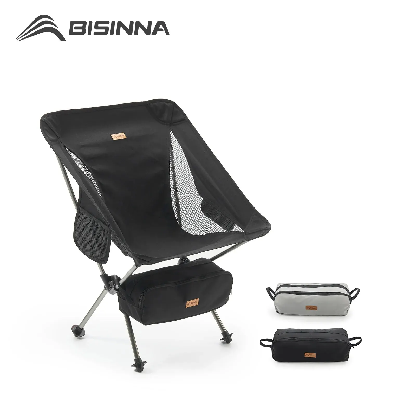 BISINNA Folding Chair Ultralight Detachabl Portable Camping Chair Fishing Chiar for Camping and Tourism Hiking Picnic Seat Tools