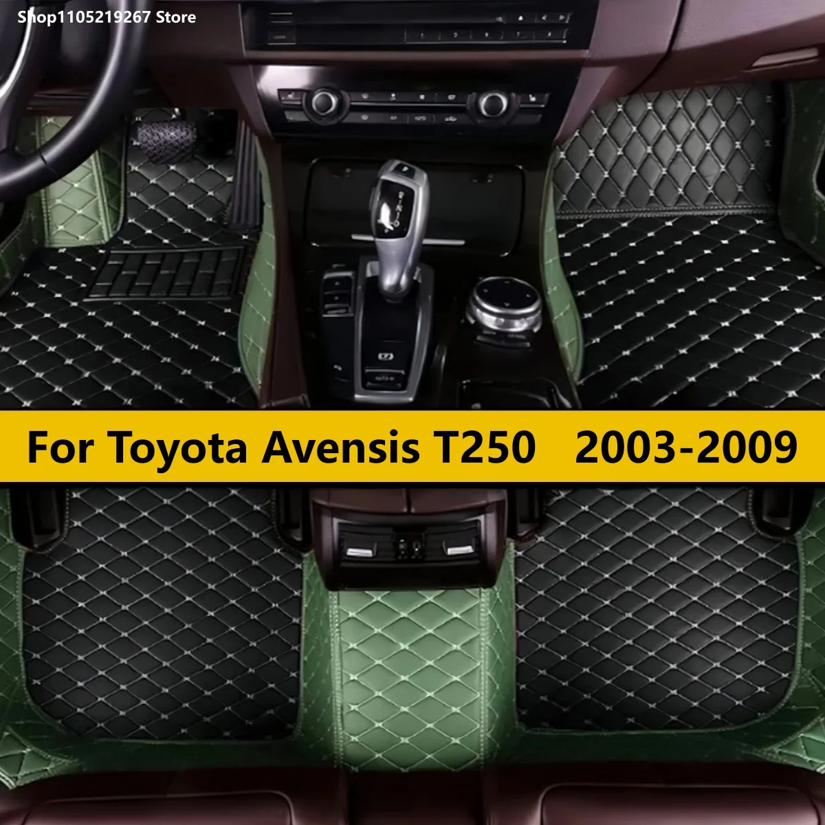 

Car Floor Mats For Toyota Avensis T250 2003 2004 2005 2006 2007 2008 2009 Waterproof Carpet Auto Rugs Set Car Accessories