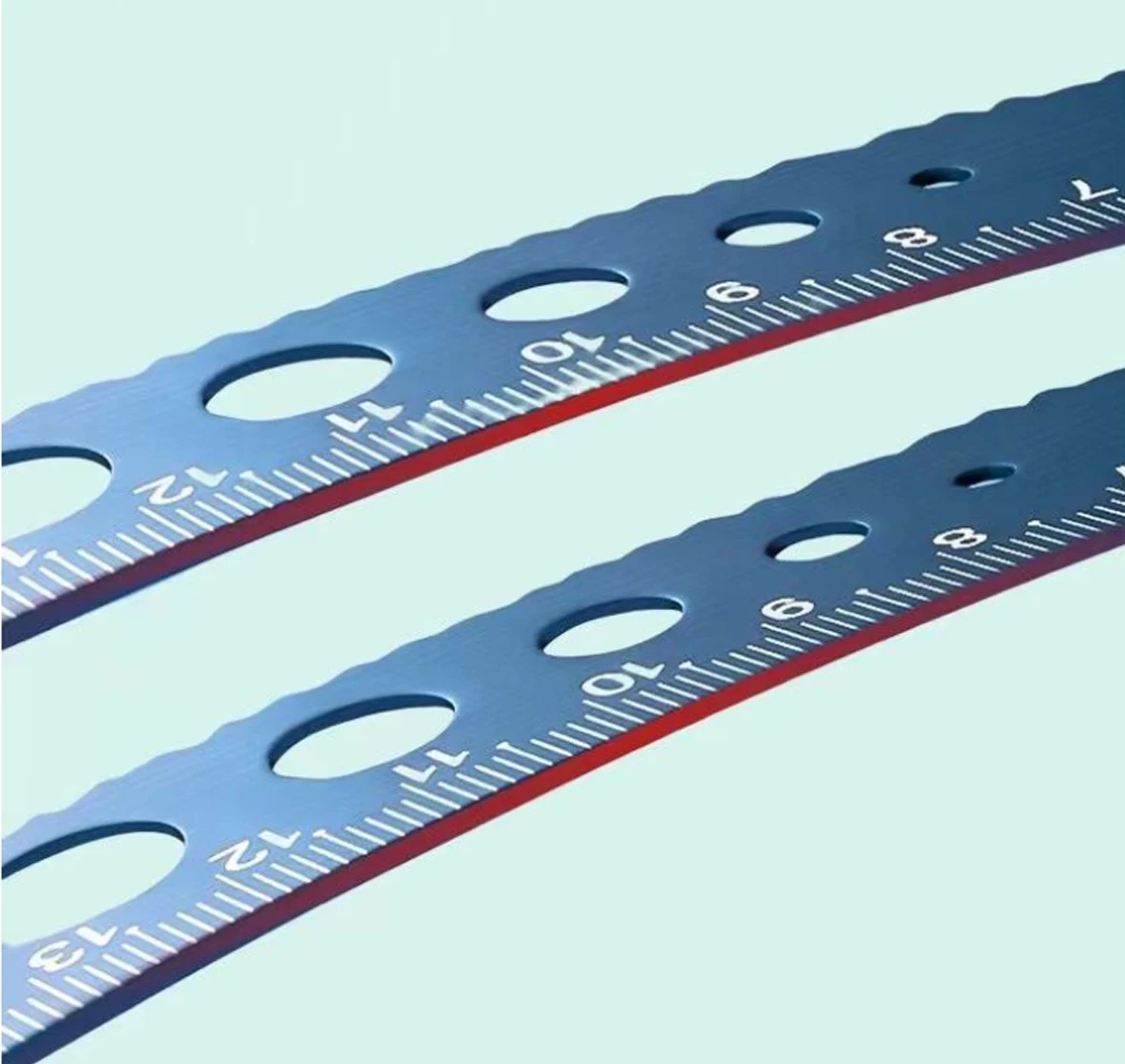 Aluminium Alloy Triangle Ruler 4Set Simple Design Protractor And Straightedge Student Ruler Kit Math Drawing Tools For Designers