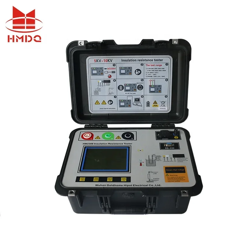 10kV Multi-function High-voltage digital handheld insulation resistance tester /meter/ megohmmeter