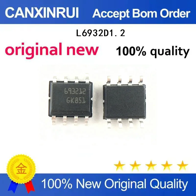 (5-100 Pieces) Brand new original L6932D1.2 SOP-8 low voltage differential regulator chip silk screen printing 693212
