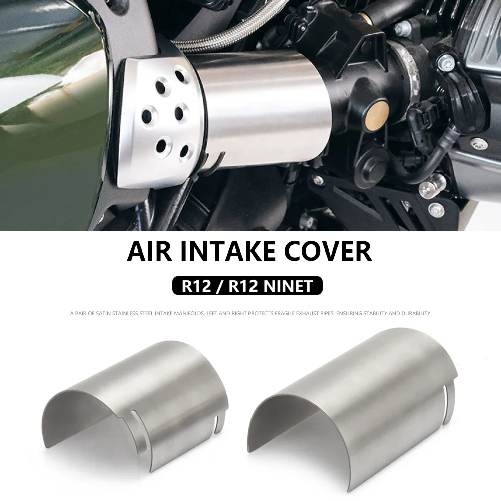

Декоративная крышка воздухозаборника для BMW R 12 NineT Nine T R12 2024 2025, новый мотоцикл, защита из нержавеющей стали, защитная