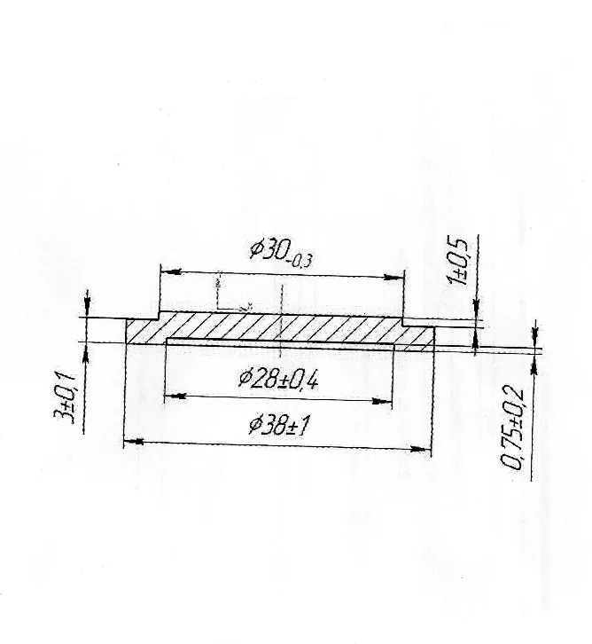 

customize round JGS1 Clear silica quartz plate with step as sample