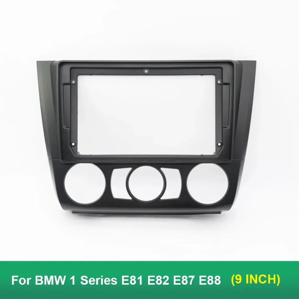 For BMW 1 Series E81 E82 E87 E88 2008-2012 Car Radio Fascias Installation Dash Frame 2 Din Panel DVD Gps Mp5 Android Player Trim