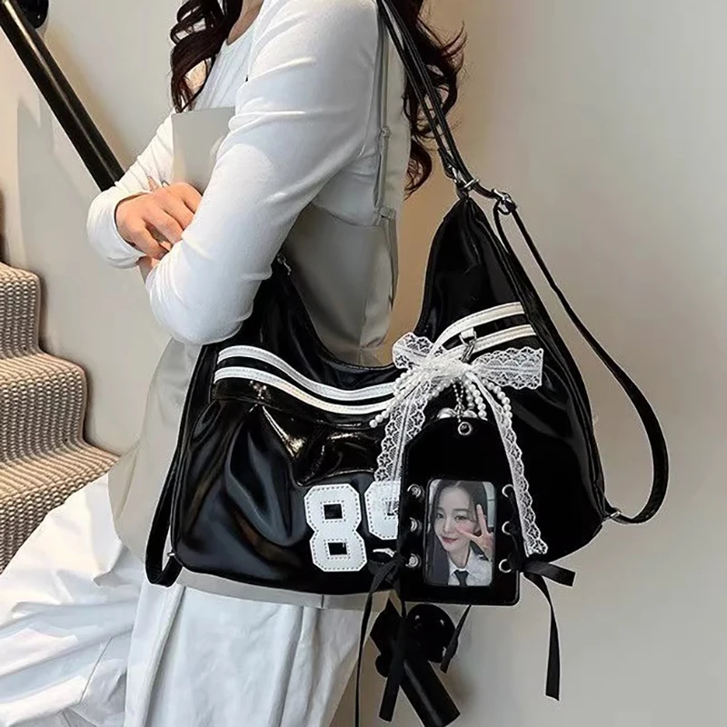 

Richme Punk Women Shoulder Bags 2025 Fashion Designer Moto Style Ladies Adjustable Backpacks Daily PU Commute Tote Bolso Mujer