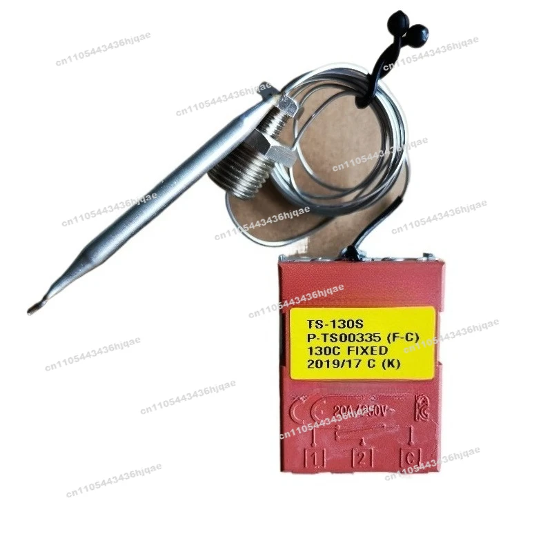 130 Degree Fixed Temperature Belt Sealing Screw Tooth Automatic Reset Temperature Limiter TS-130S (F-C)