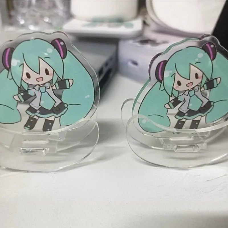 New Hatsune Miku Acrylic Stand Figure Hatsune Miku Project Diva Anime Peripherals Can Be Shaken Cartoon Decorate Cute Ornament