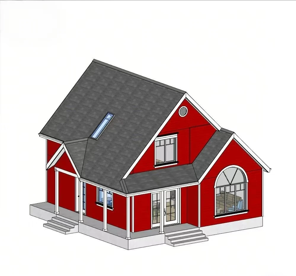 Contemporary Modular Steel Structure House Villas Modern Luxury Prefab Buildings