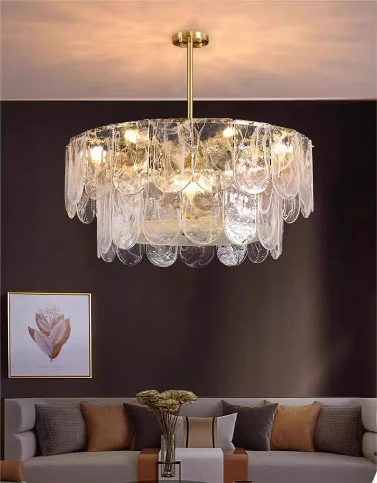 2026 Clear White Cloud Series Glass E14 Dimmable Led 1224 Chandelier Lighting Lustre Suspension Luminaire Lampen For Dining Room