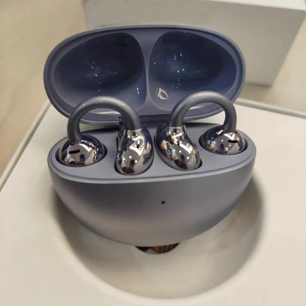 سماعة رأس هواوي FreeClip اللاسلكية، سماعة أذن بمشبك أذن مفتوح، مشبك لاسلكي، سماعة رأس بخاصية البلوتوث، ملابس ثابتة، بطارية طويلة 36 ساعة