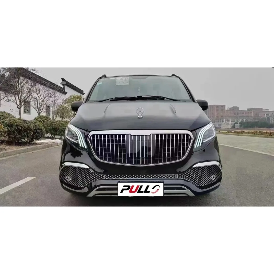 Body kit for Benz Viano 2010-2015 change to GLS maybachs style include front bumper assembly with grille and headlight hood