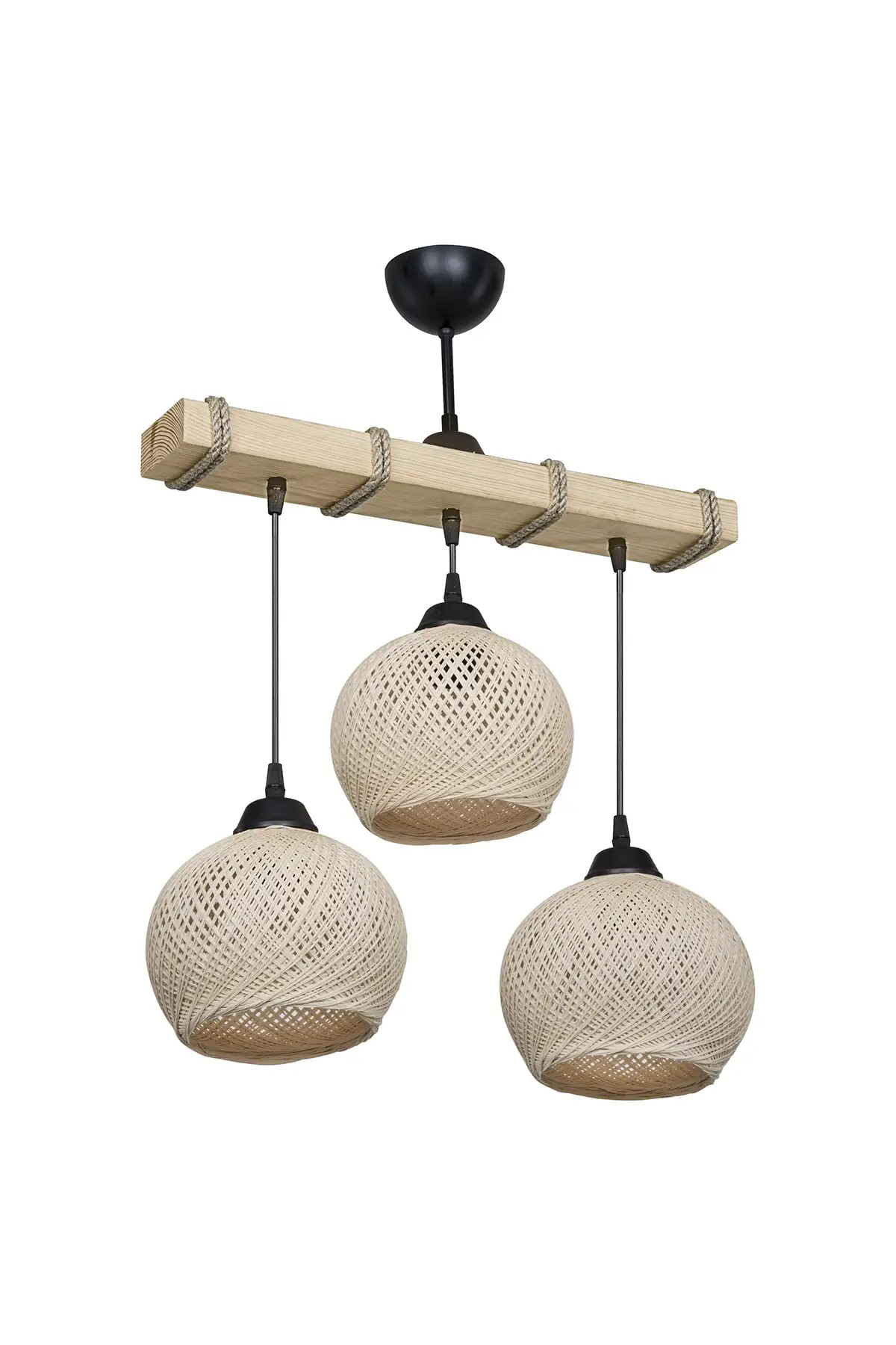 DOLBOVI Aspe 3-piece chandelier-cream soft/living room-living room-dining room-kitchen-dining room