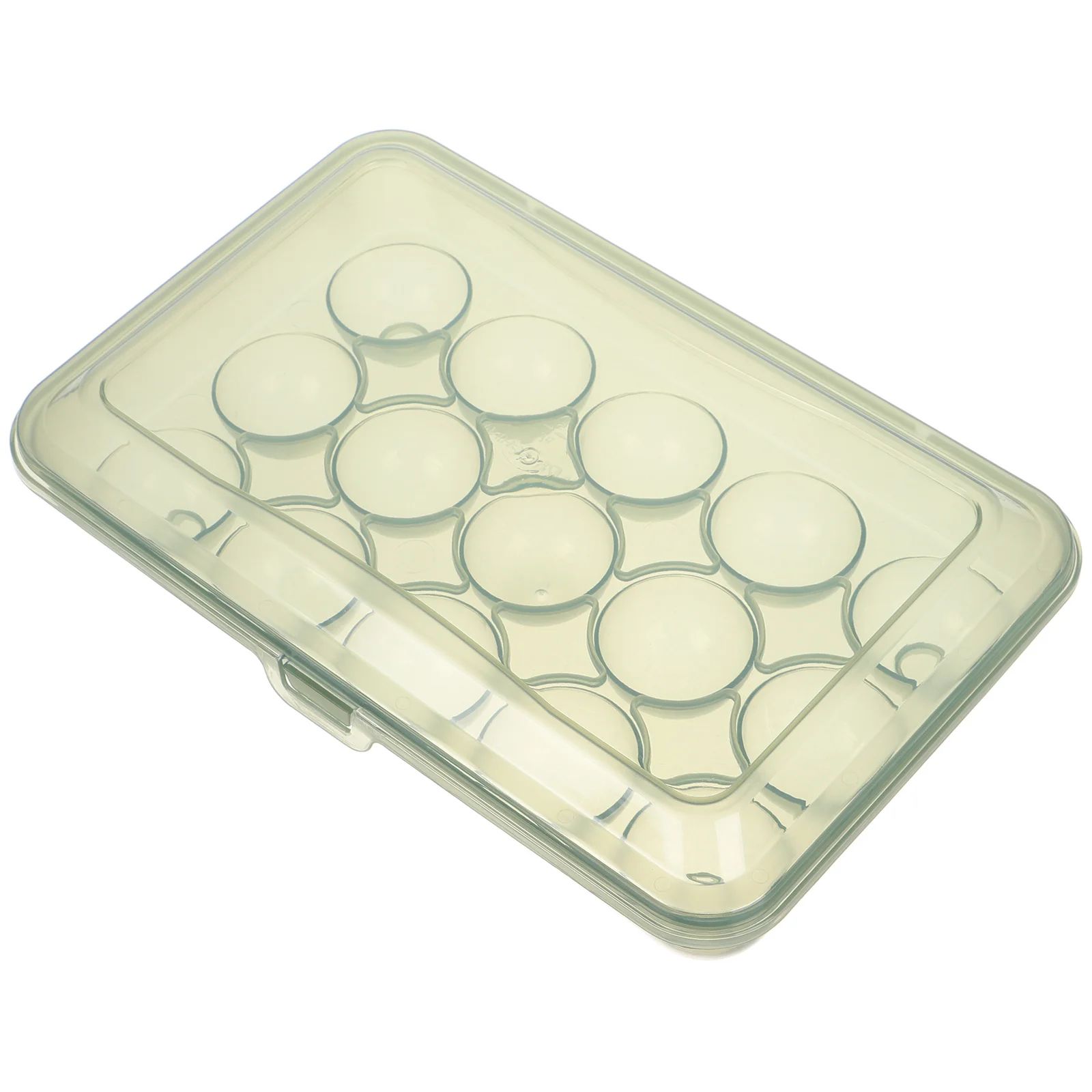 

Chicken Egg Holder Egg Tray Plastic Flip Lid Refrigerator Storage Container Kitchen Supply Kitchen Supply Fresh Eggs Box