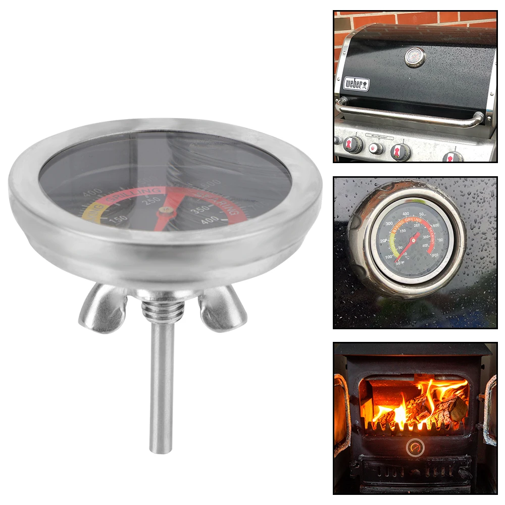 

Oven Thermometer Instant Read for Kitchen Home Baking Household Cooking Temp Gauge BBQ Smoker Grill Thermometer 0-400℃