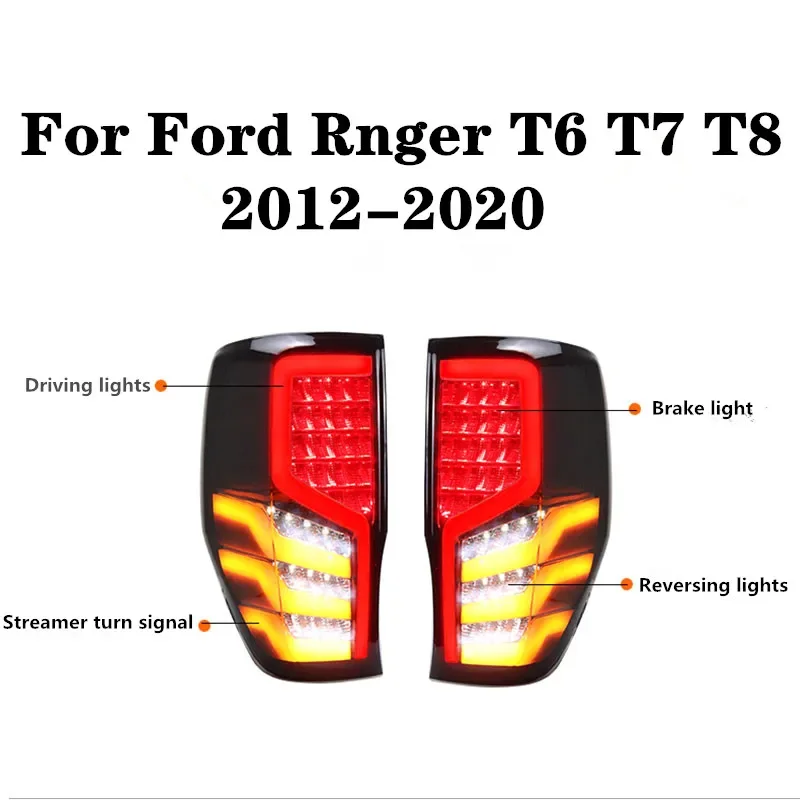 2018 RANGER modified taillight, rear box turn signal, T6 T7 T8 LED taillight assembly