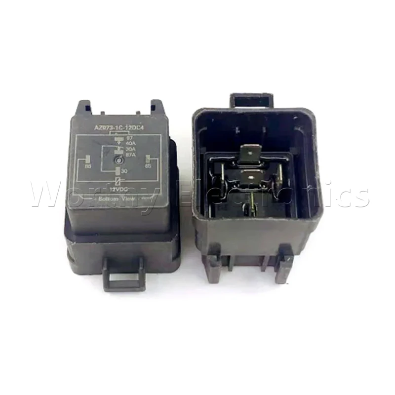 

Free shipping 10pcs/lot relay 12VDC 40A 5PIN AZ973-1C-12DC4