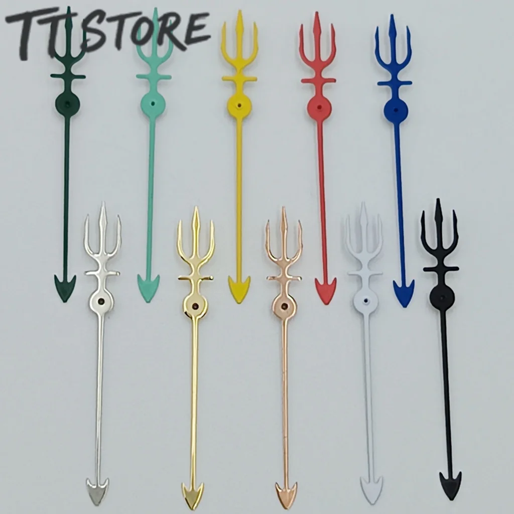 12.5mm Trident-Shaped NH35 Second Hand for NH34 NH35 NH36 NH38 NH70 NH72 7002 Movements Non Luminous Watch Needles