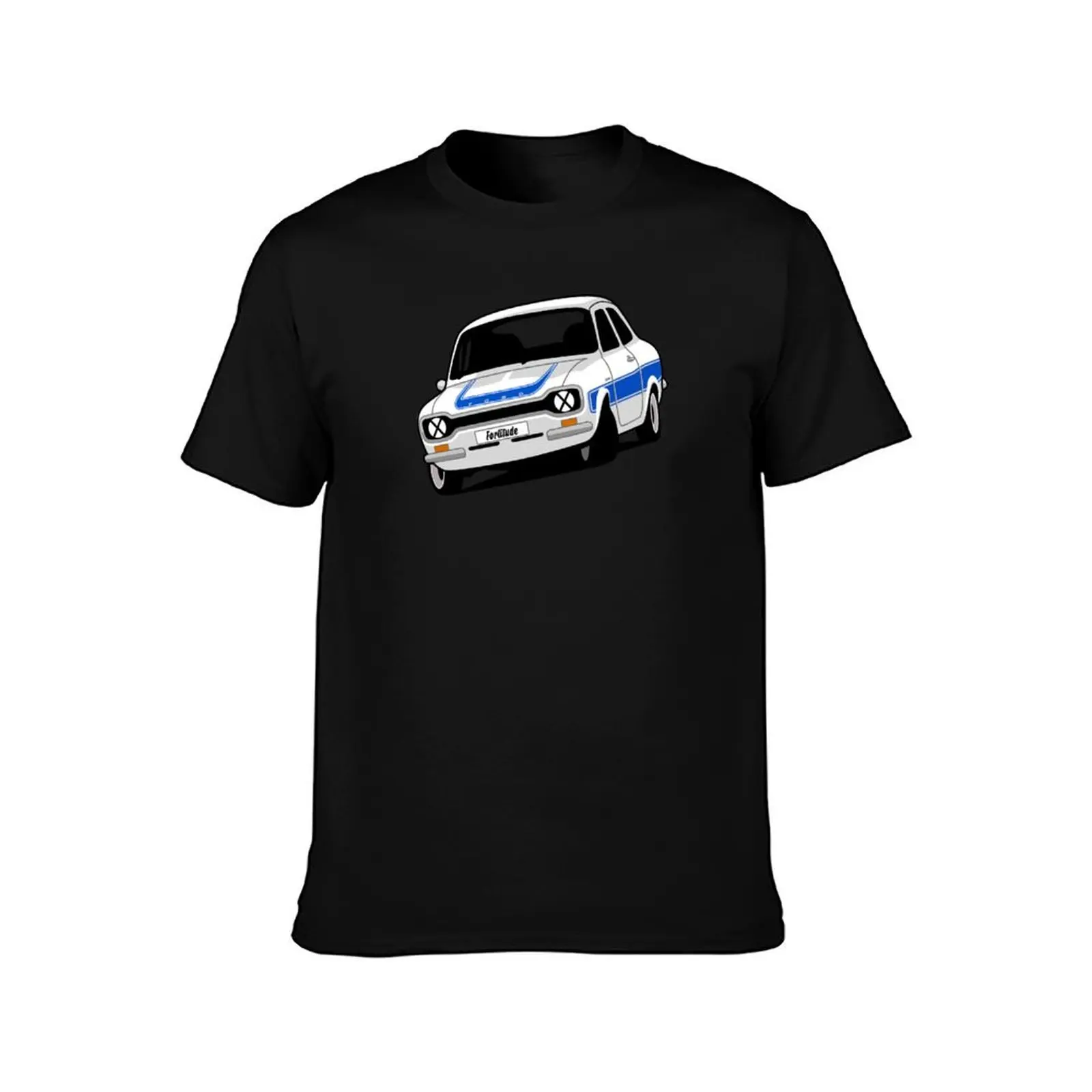 Ford Escort Mark 1 RS2000 T-Shirt blue archive summer shirt Louboutins sweat shirts, men