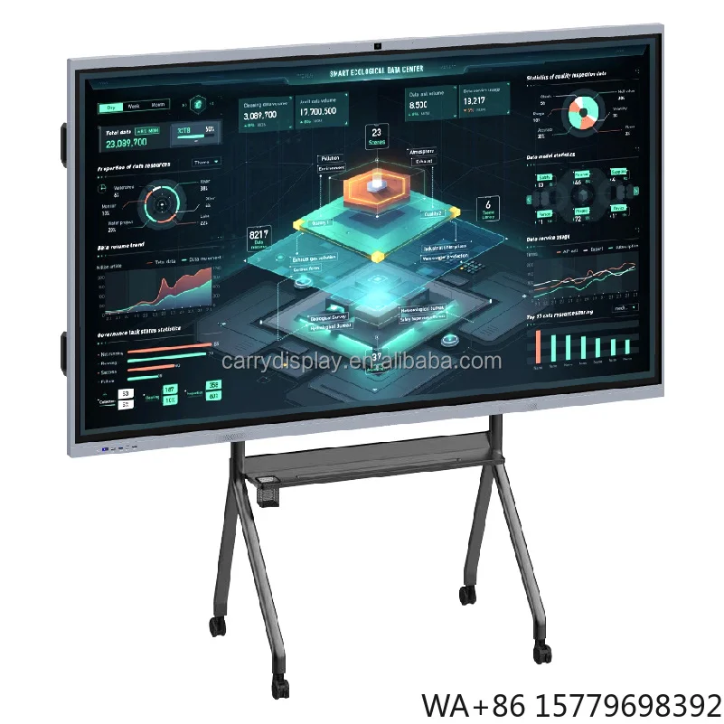 

Hot Selling Digital Whiteboard 4K Display 55/65/75/86 Inch Interactive Flat Panel Multi IR Touch Smart Board